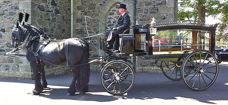 Glenanne Carriage Hire Funeral Carriage